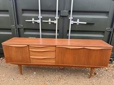 Retro Teak Stonehill Curve Handle Sideboard