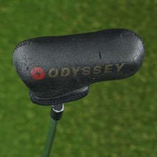 ODYSSEY BLADE PUTTER HEADCOVER BLACK / GOLD ~ VINTAGE!!