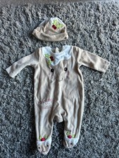 George Unisex “Mummy’s Little Pudding” Christmas Outfit 0-3 Months