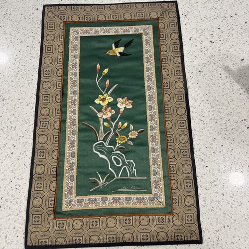 Chinese silk embroidered - silk,