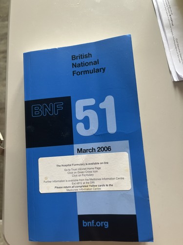 British national formulary - british,