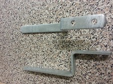 2 X galvanised slip rail