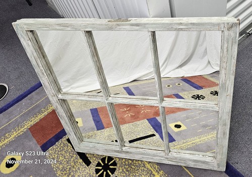 Mirror antique rustic window - rustic,
