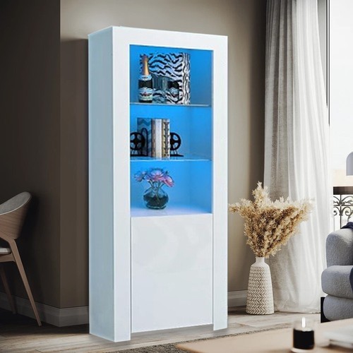 High gloss white tall - high,