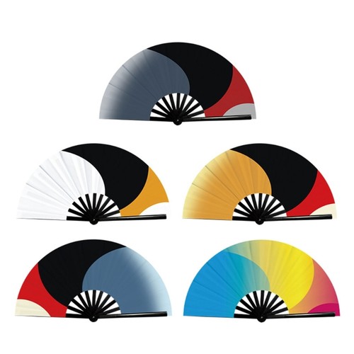 Handheld folding fan large - handheld,
