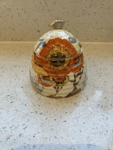 Vintage small honey pot - vintage,