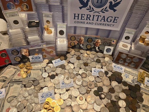 Estate sale old coins - estate,