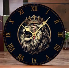 Wall Clock 25cm 3D Effect