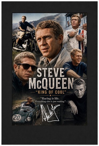 Steve mcqueen signed - signed, autograph