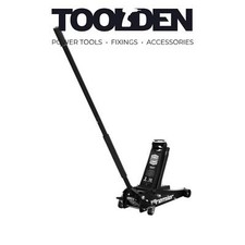 Sealey 3040AB 3T Trolley Jack with Rocket Lift - Black