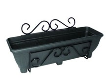 Planter 61 cm With Trough Wall