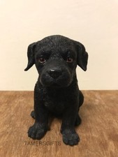  Leonardo Puppy Love Chocolate Labrador Black Lab Retriever Dog Ornament Gift