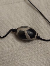 Old Agate Tibetan Dzi Bead