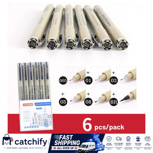 Fine liner black pens - liner, for