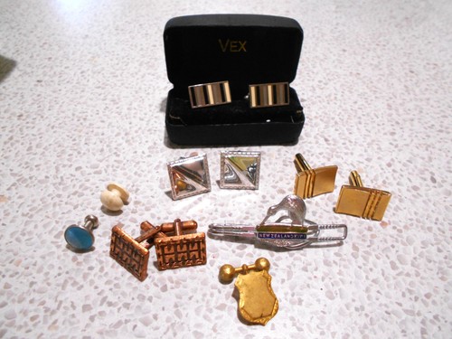 Group lot mens cufflinks - of,