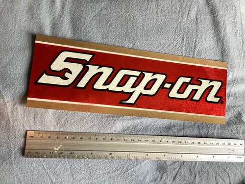 Genuine vintage snap decal - snap, on