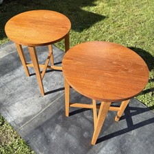 Vintage Wooden Coffee Side