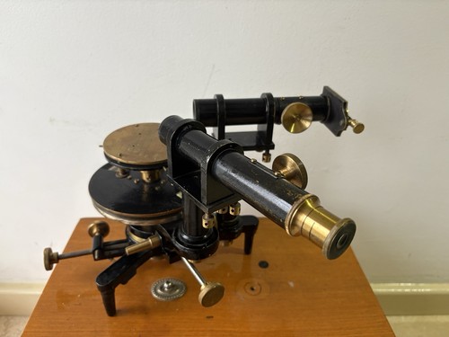 Antique brass spectrometer - brass,