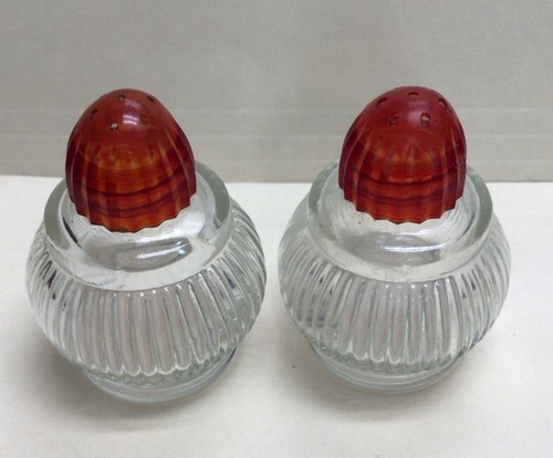 Vintage 1940s hazel atlas red - vintage,