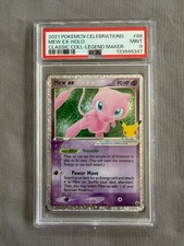 PSA 9 Mew Ex Pokemon Card TCG