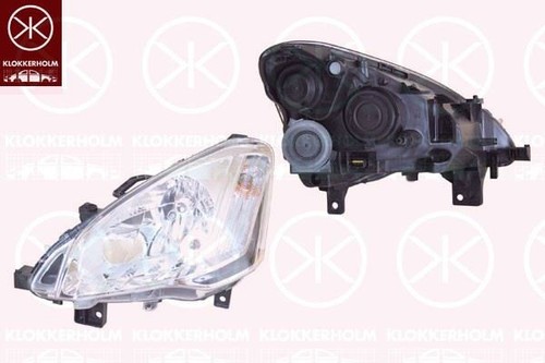 Left headlight for citroen - for,