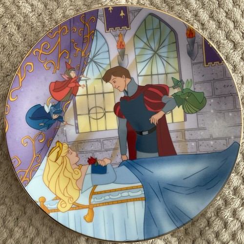 Disney plate 1959 - plate, sleeping
