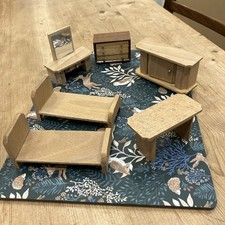 Vintage Wooden Dolls House