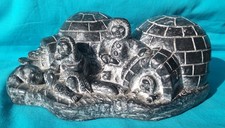 LARGE HAND CARVED SOAPSTONE