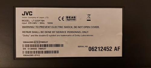 Main board for jvc - main,