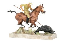 Royal Worcester "Hog Hunting"