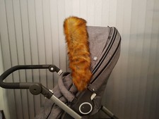 Silver Cross Pram Hood Furs