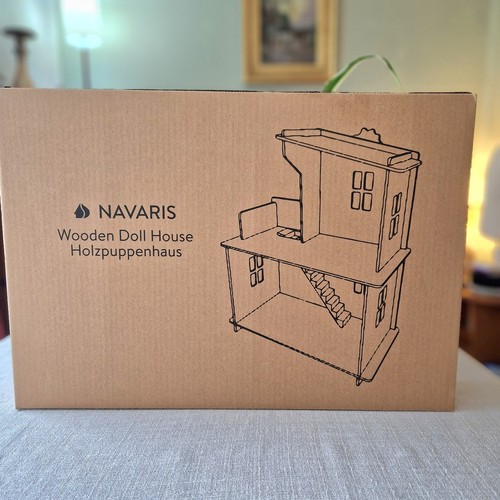 Navaris storey wooden doll - navaris,