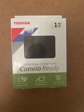 Toshiba Canvio Basics Portable External Hard Drive 1TB, Black