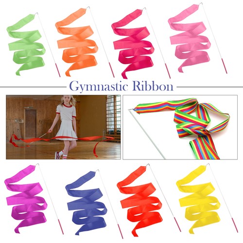 Ribbon gym dance - rhythmic, art