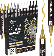 Acrylic Paint Pens 12 PCS