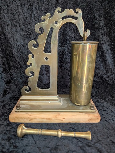 Antique ww1 trench art brass - antique,