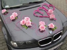Wedding car decoration kit set