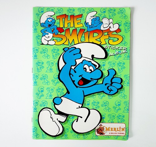 The smurfs sticker album - smurfs,
