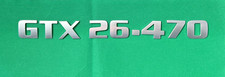 LEXUS GTX 2.6 470 -  VINTAGE  CAR BADGE / EMBLEM