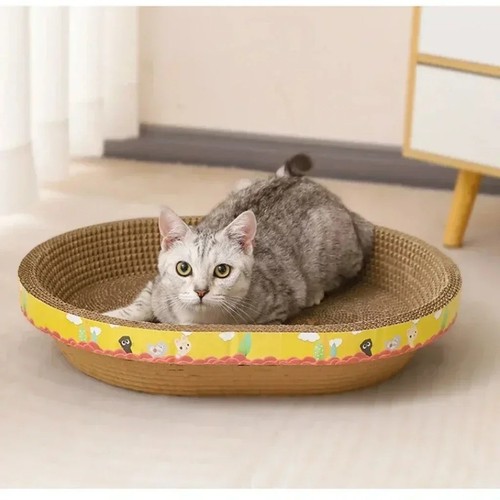 Cardboard cat scratcher - cardboard,