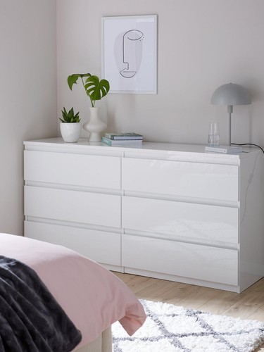 Layton gloss drawer chest - gloss, 6