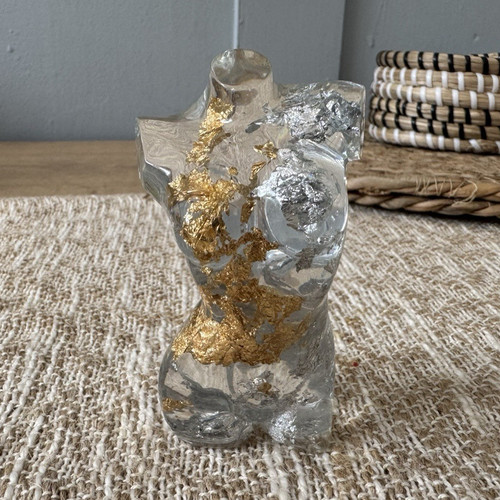 Abstract clear resin female - abstract,