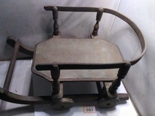 Vintage Wooden Sleigh For A Teddy Shop Prop 