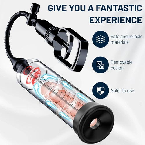 Penis pump enlarger vacuum - ed,