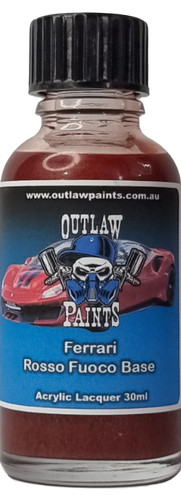 Outlaw paints ferrari rosso - outlaw,