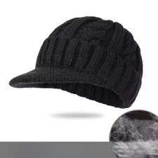 Woolen Knitted Hat Women Men