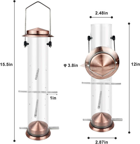 Niger seed bird feeder - seed, for