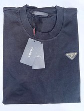 PRADA Men's T-Shirt black size large 