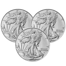 Lot of 3 - 2025 1 oz .999