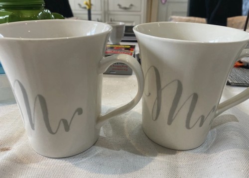 2pc white ceramic - 2pc, coffee